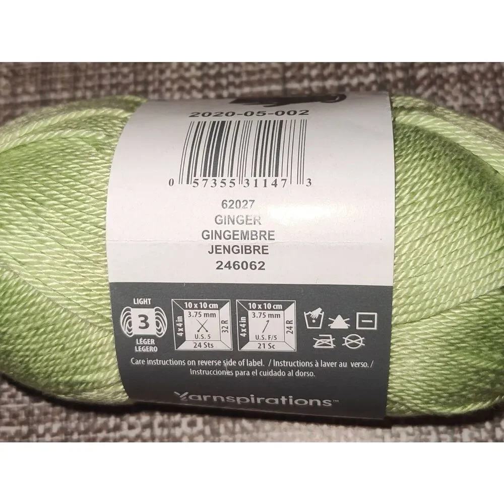 Patons Grace Yarn-Ginger, 246062-62027 NEW